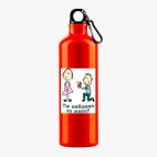 Металлическая бутылка 700 мл UV-DTF