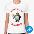 Женская спортивная футболка