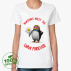 Женская футболка органик