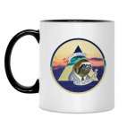 Кружка двухцветная