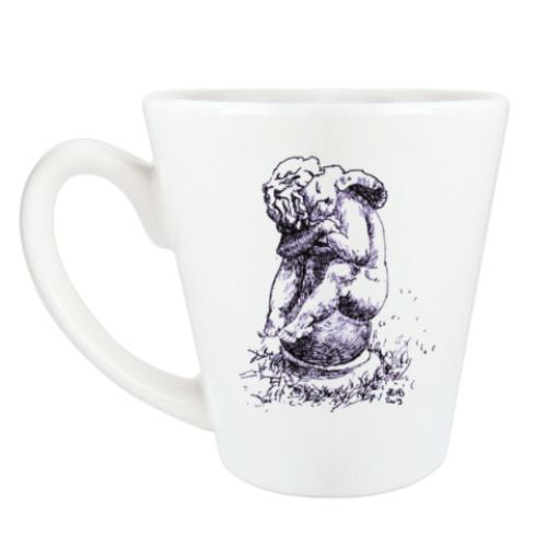 Чашка Латте Спящий ангел