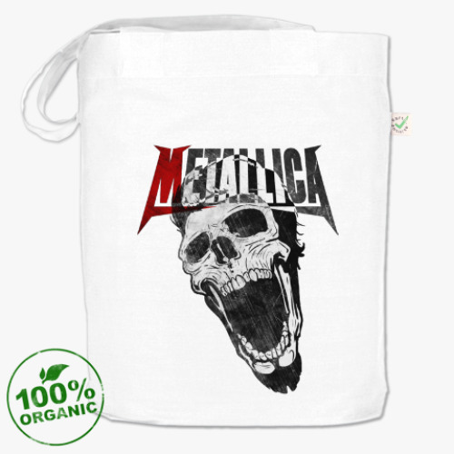 Сумка шоппер Metallica Skull
