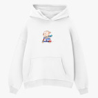 Толстовка худи оверсайз