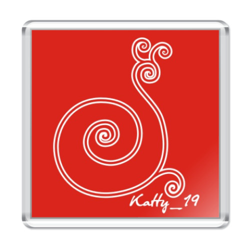 Магнит улитка