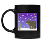 Кружка цветная UV-DTF