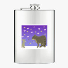 Фляжка стальная