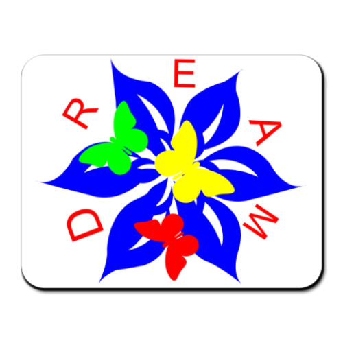 Коврик для мыши с принтом Dream