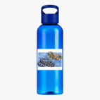 Прозрачная спортивная бутылка