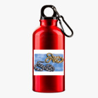 Металлическая бутылка 400 мл UV-DTF