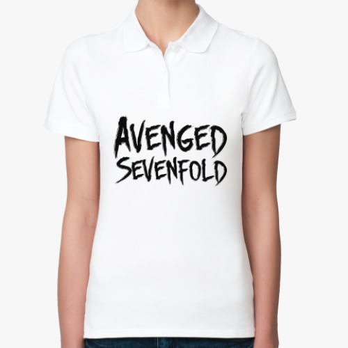 Женская рубашка поло Avenged Sevenfold