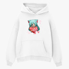 Толстовка худи оверсайз