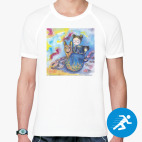 Мужская спортивная футболка