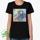 Женская футболка органик