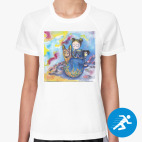 Женская спортивная футболка