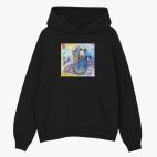 Толстовка худи оверсайз