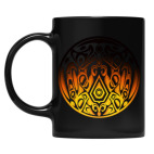 Кружка цветная UV-DTF