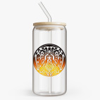 Банка с бамбуковой крышкой