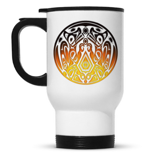 Кружка-термос с принтом Quileute