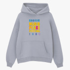 Толстовка худи оверсайз