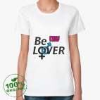 Женская футболка органик