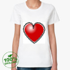 Женская футболка органик