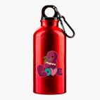 Металлическая бутылка 400 мл UV-DTF