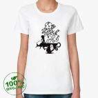 Женская футболка органик