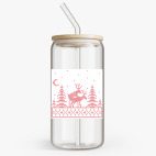 Банка с бамбуковой крышкой