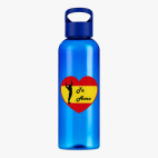 Прозрачная спортивная бутылка