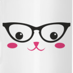 Кот в очках