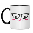 Кружка двухцветная