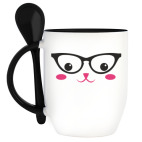 Кружка с ложкой