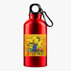 Металлическая бутылка 400 мл UV-DTF