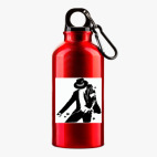 Металлическая бутылка 400 мл UV-DTF