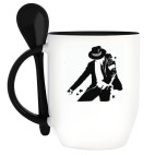 Кружка с ложкой