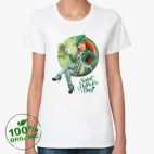 Женская футболка органик