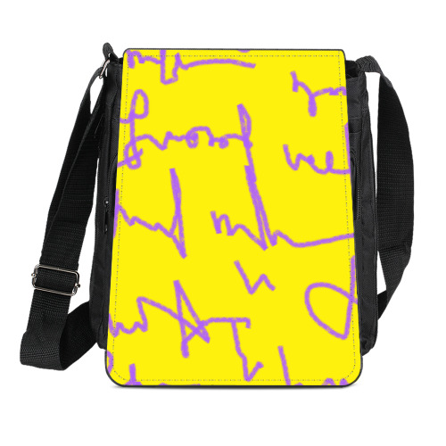 Сумка-планшет с принтом "Октябрь"