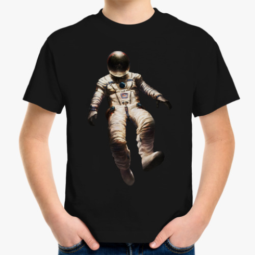 Детская футболка В открытом космосе