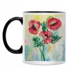 Кружка двухцветная