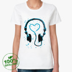 Женская футболка органик