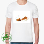 Мужская футболка органик