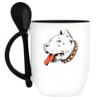 Кружка с ложкой