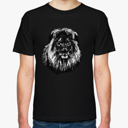 Футболка с принтом Лев