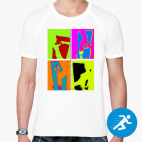 Мужская спортивная футболка