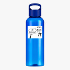 Прозрачная спортивная бутылка