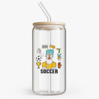 Банка с бамбуковой крышкой