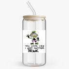 Банка с бамбуковой крышкой