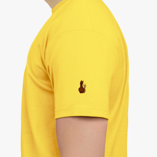 Детская футболка с принтом Альпака