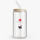 Банка с бамбуковой крышкой