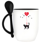 Кружка с ложкой